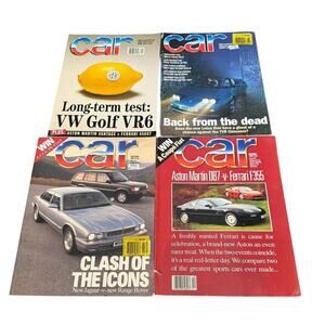 Car Magazines (4 Issues) London VTG April August November December 1994 VW Benz